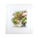 Hydrangea and raspberry M600 Counted Cross Stitch Kit - Wizardi