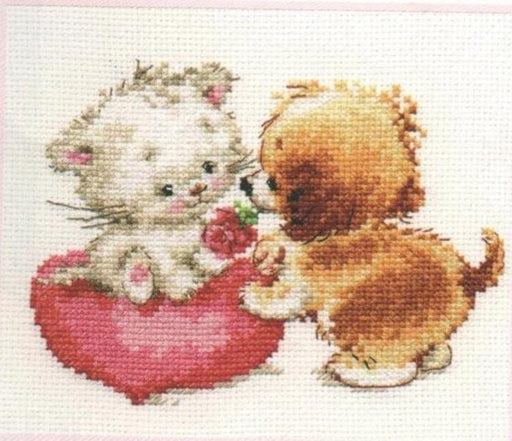 I like You! 0-99 Counted Cross-Stitch Kit - Wizardi