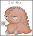 I'm fine - PDF Free Cross Stitch Pattern - Wizardi