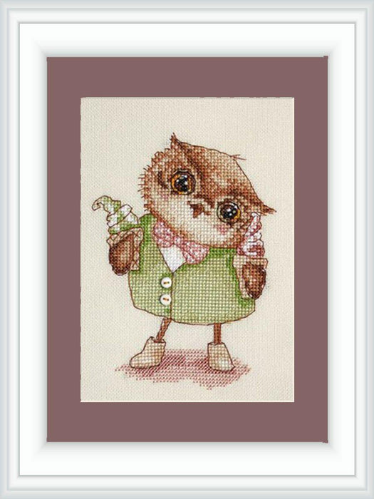 Ice Cream SV-10 Counted Cross-Stitch Kit - Wizardi