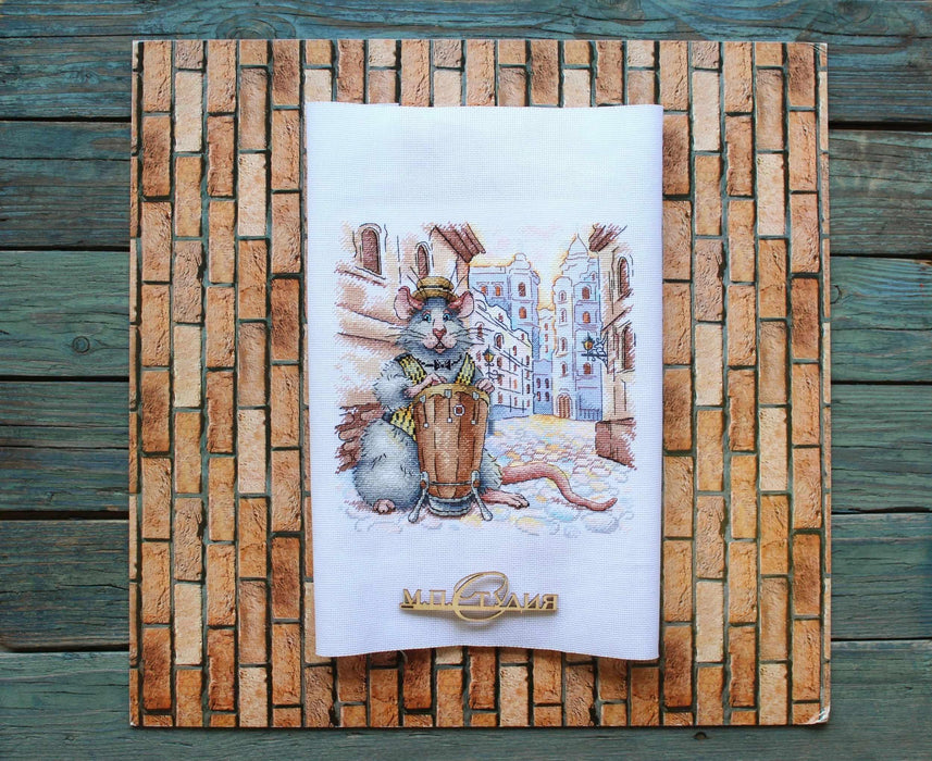 Italian Streets SNV-699 Counted Cross Stitch Kit - Wizardi