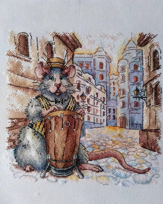 Italian Streets SNV-699 Counted Cross Stitch Kit - Wizardi