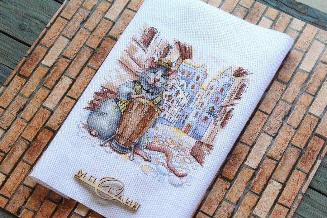 Italian Streets SNV-699 Counted Cross Stitch Kit - Wizardi