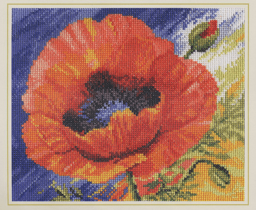 Kiss of Summer 2-04 Counted Cross-Stitch Kit - Wizardi