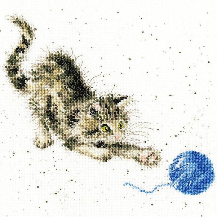 Kitty XHD71 Counted Cross Stitch Kit - Wizardi