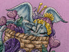 Knitting Dragon - PDF Cross Stitch Pattern - Wizardi