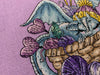 Knitting Dragon - PDF Cross Stitch Pattern - Wizardi