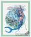 Lady of the Ocean - PDF Cross Stitch Pattern - Wizardi