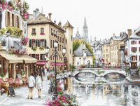 Lake Annecy B2384L Counted Cross-Stitch Kit - Wizardi