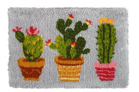 Latch hook rug kit "Cactus" 4076 - Wizardi