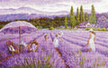 Lavender field BU5008L Counted Cross-Stitch Kit - Wizardi