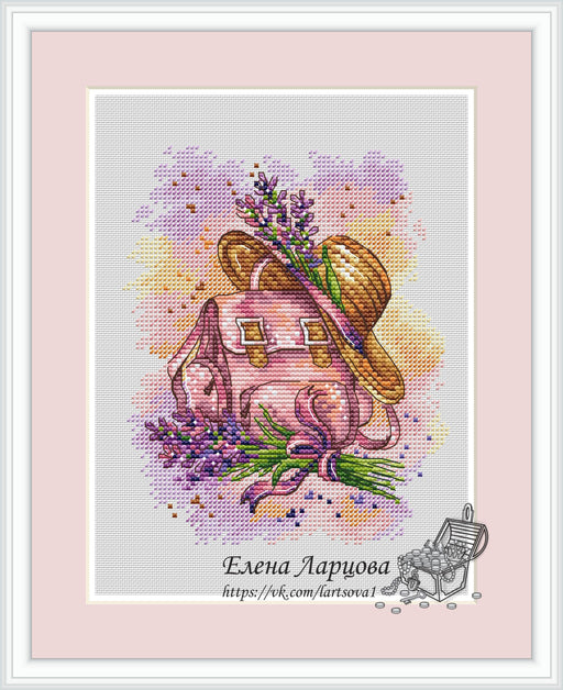 Lavender Journey - PDF Cross Stitch Pattern - Wizardi