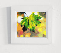 Leaf in the Light - PDF Cross Stitch Pattern - Wizardi