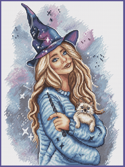 Light Magic - PDF Cross Stitch Pattern - Wizardi