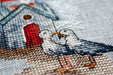 Lighthouse and Seagulls - PDF Cross Stitch Pattern - Wizardi