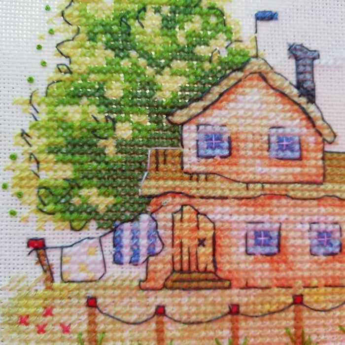 Lighthouse keeper RZ-34 Counted Cross-Stitch Kit - Wizardi