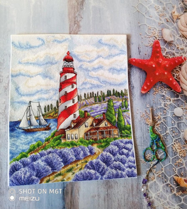 Lighthouse - PDF Cross Stitch Pattern - Wizardi