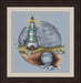 Lighthouse with a Bridge - PDF Cross Stitch Pattern - Wizardi