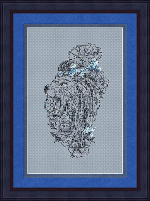 Lion - PDF Cross Stitch Pattern - Wizardi