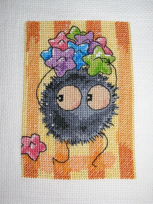 Little Blob - Free PDF Cross Stitch Pattern - Wizardi