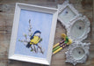 Little Bullfinch - PDF Cross Stitch Pattern - Wizardi