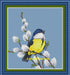 Little Bullfinch - PDF Cross Stitch Pattern - Wizardi