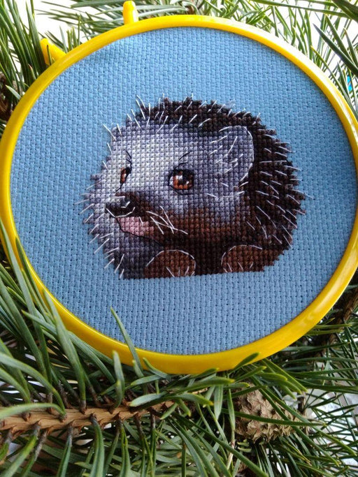 Little Hedgehog - PDF Counted Cross Stitch Pattern - Wizardi