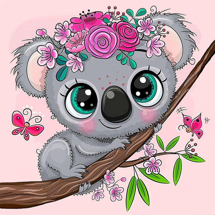 Little Koala CS2529 7.9 x 7.9 inches Crafting Spark Diamond Painting Kit - Wizardi