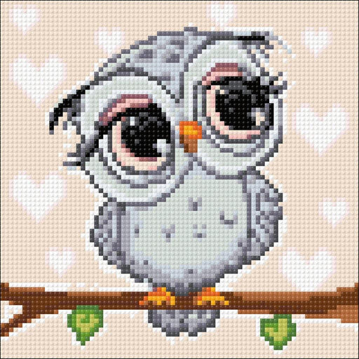 Little Owl CS2711 7.9 x 7.9 inches Crafting Spark Diamond Painting Kit - Wizardi