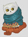 Little Owl - Free PDF Cross Stitch Pattern - Wizardi