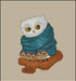 Little Owl - Free PDF Cross Stitch Pattern - Wizardi