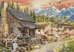 Log Cabin General Store B2413L Counted Cross-Stitch Kit - Wizardi