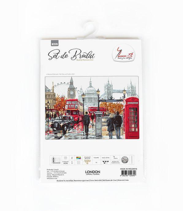 London B2376L Counted Cross-Stitch Kit - Wizardi