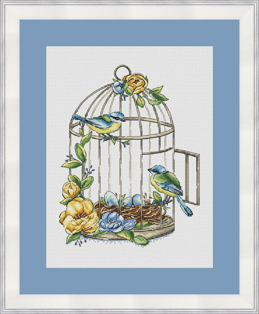 Love Nest - PDF Cross Stitch Pattern - Wizardi