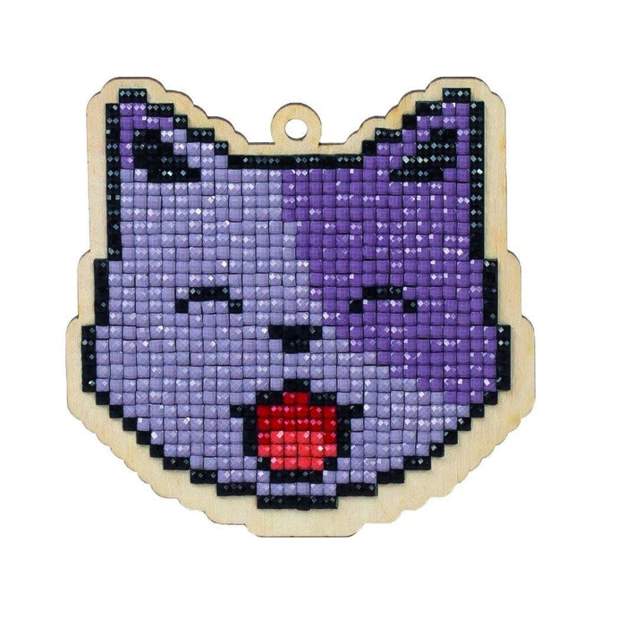 Lucky Cat WWP112 Diamond Painting on Plywood Kit - Wizardi