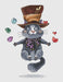 Mad Hatter. Alice in Wonderland - PDF Cross Stitch Pattern - Wizardi