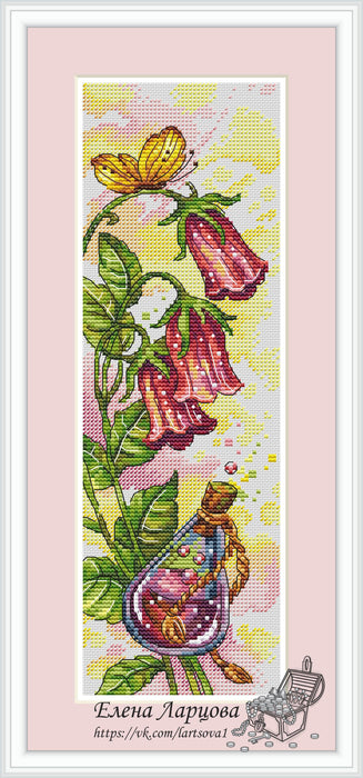 Magic Aroma. Bell Flowers - PDF Cross Stitch Pattern - Wizardi