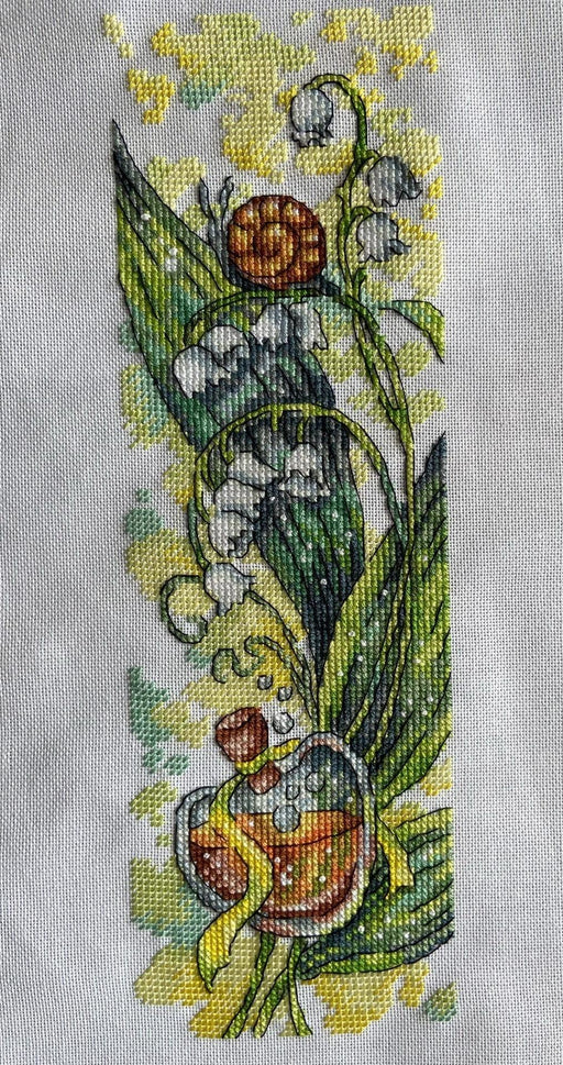 Magic Aroma. Lilies - PDF Cross Stitch Pattern - Wizardi