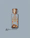 Magic Dreams Bottle on Plastic Canvas - Kitten PDF Counted Cross Stitch Pattern - Wizardi