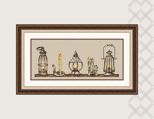 Magic lamps Cross stitch pattern, Fandom Cross Stitch Chart, Wizard lantern Cross stitch pattern PDF, Needlepoint Pattern, embroidery design - Wizardi