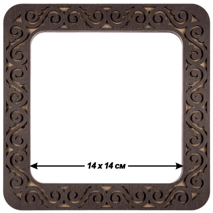 Magnetic embroidery frame FLMP-005 (14*14 cm.) - Wizardi