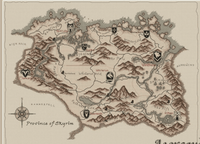 Maps of Skyrim - PDF Cross Stitch Pattern - Wizardi