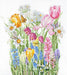 March Bouquet B2388L Counted Cross-Stitch Kit - Wizardi