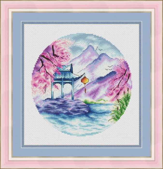 Melody of a Spring - PDF Cross Stitch Pattern - Wizardi