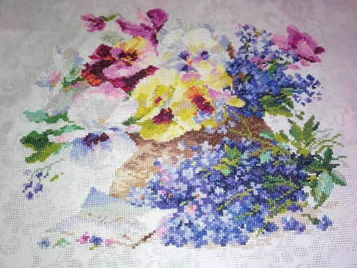 Message for the Beloved 2-24 Counted Cross-Stitch Kit - Wizardi