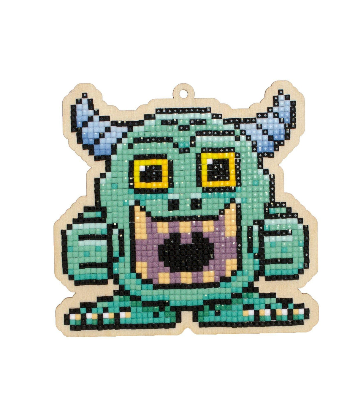 Monster WWP294 Diamond Painting on Plywood Kit - Wizardi