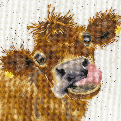 Moo XHD48 Counted Cross Stitch Kit - Wizardi