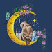 Moon Owl - PDF Cross Stitch Pattern - Wizardi