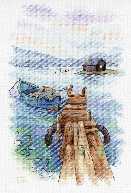 Morning at the Pier Cross Stitch Kit A-007 / SA-007 - Wizardi