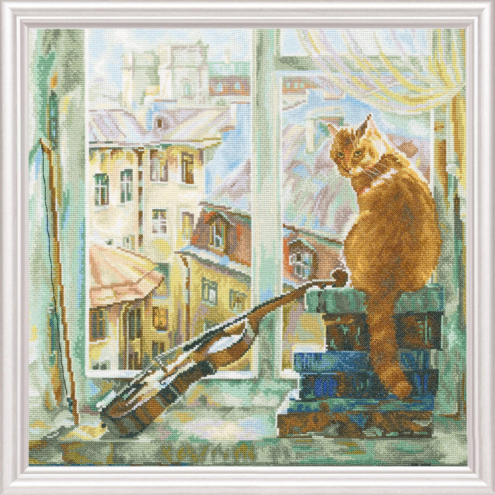 Morning melody M468 Counted Cross Stitch Kit - Wizardi